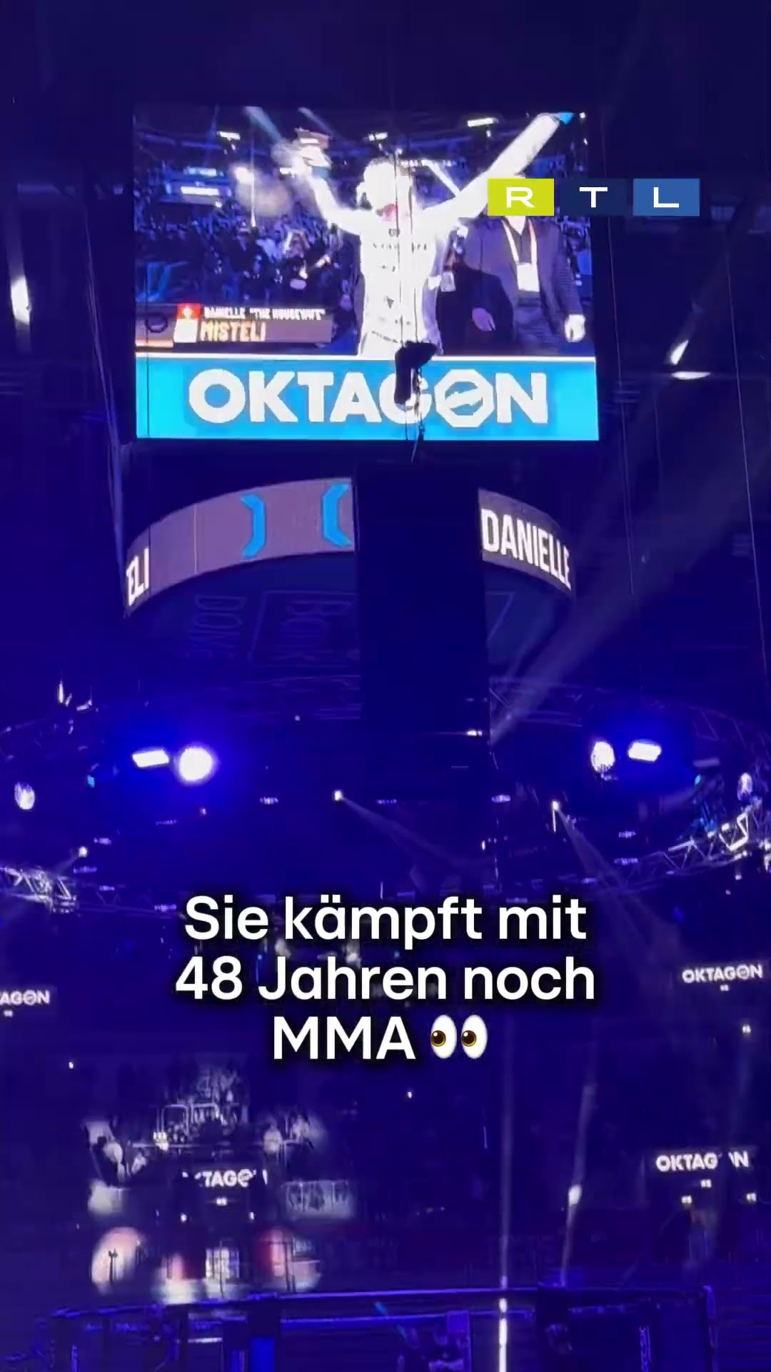 Großer Respekt an die Schweizerin Danielle Mistelli! #rtlmma #mma #oktagon