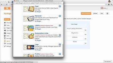 Blogger: Basic privacy settings