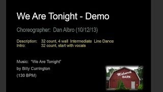 We Are Tonight - Demo