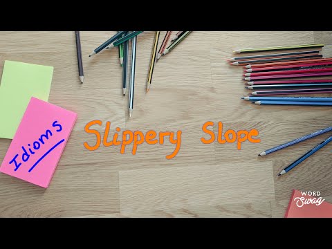 Slippery Slope | Random English | Spanglish Lady #idioms #ESL