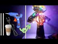 DIY Room Decor - Make a Lamp Holder From HOT GLUE GUN || DIY Hacks