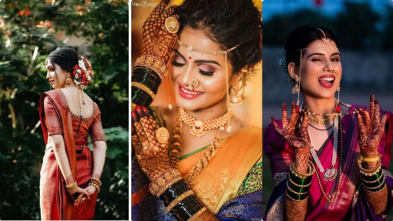 Go Offbeat With Maharashtrian Bridal Looks To Get Jaw-Dropping Stunning  Look! | Weddingplz