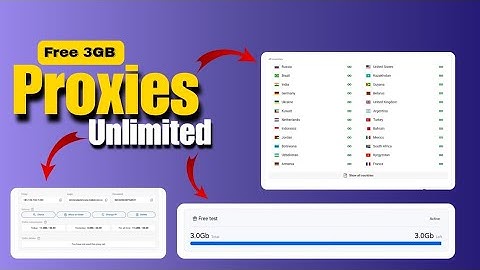 Unlimited 3GB IP Proxy for free | Asocks Proxies