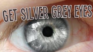 سبليمنال العيون الرمادية الجميلة قوي جدا! Subliminal silver Grey eyes