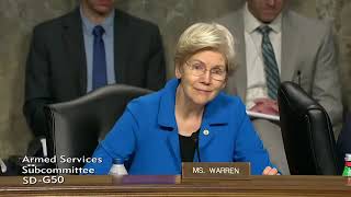 Warren Exchange on Budget Priorities - SASC Subcommittee on Personnel Hearing