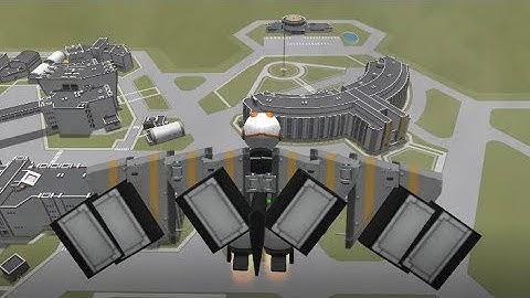 Kerbal Space Program | Project Falcon - Deployable Accordion Wings!! ALL STOCK!