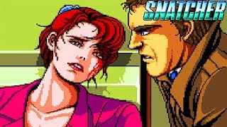 Playing the PC Engine mini version of SNATCHER #16 Benson Cunningham【SNATCHER】