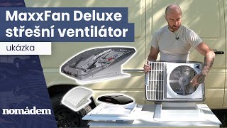 Střešní ventilátor MaxxFan Deluxe pro karavany a obytná auta