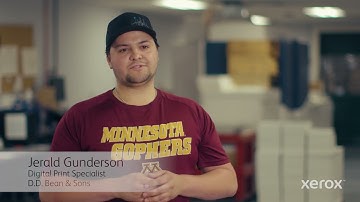 D.D. Bean Keeps an American Tradition Alive with the Xerox Iridesse Production Press