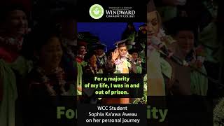 Sophia Kaawa-Aweau–Student Success Speech