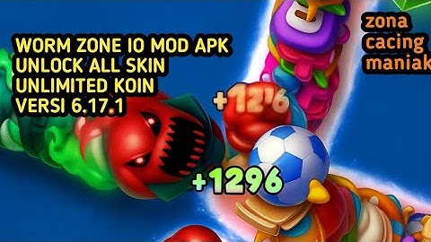 UPDATE!! WORM ZONE IO MOD APK V 6.17.1