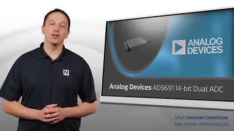 The new AD7134 precision analog-to-digital converter
