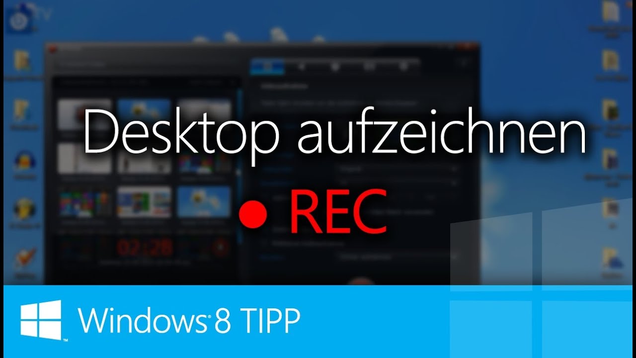 Bildschirm aufnehmen mit dem besten Desktop Recorder