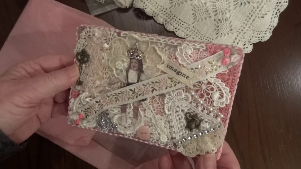 vintage cellars Fabric Postcard Challenge Entries # 96 - 98!