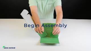 How to assemble a custom mailer box - Box Genie
