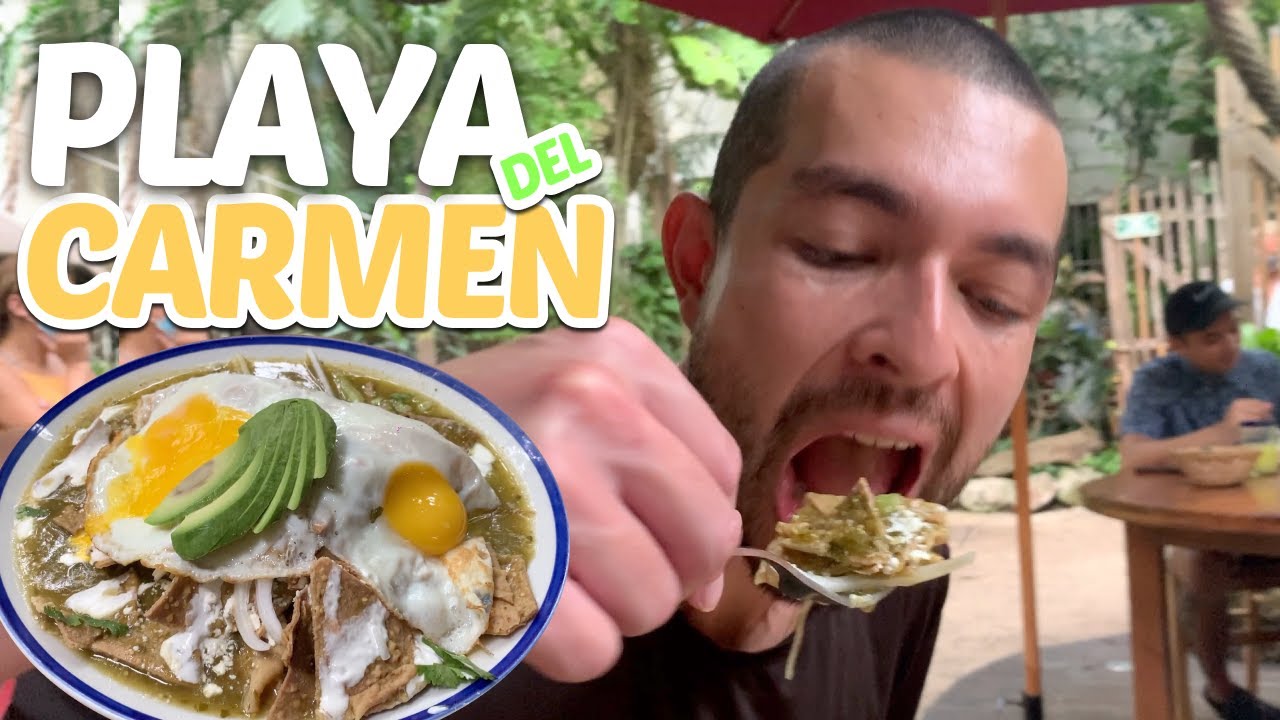 Playa del Carmen Vlog Day 5 Jungle Chilaquiles Cenote Azul Fancy