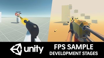 FPS SAMPLE - UNITY Development stages (was made in 2018 winter-spring)