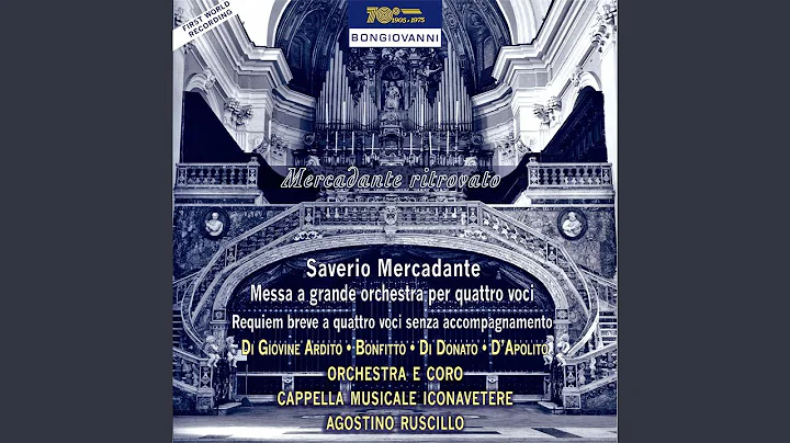 Messa a grande orchestra per quattro voci (arr. A. Ruscillo) : Gloria in excelsis Deo ...