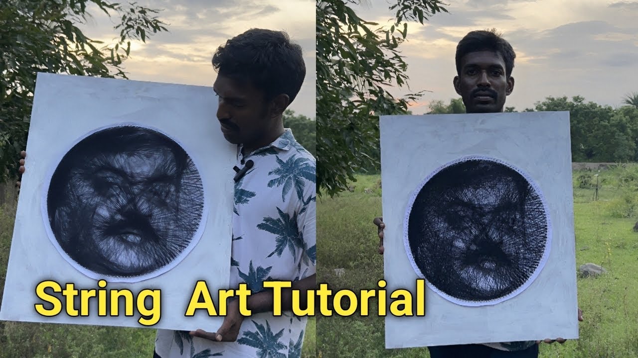 Thread Art Tutorial😍