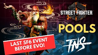 SF6 Tournament #8 NuckleDu Nephew CrossoverRD (Deejay, Cammy, Dhalsim) Pools Street Fighter 6