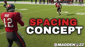 How To Master The Spacing Concept in Madden 22 - Pass Like A Pro Player!
