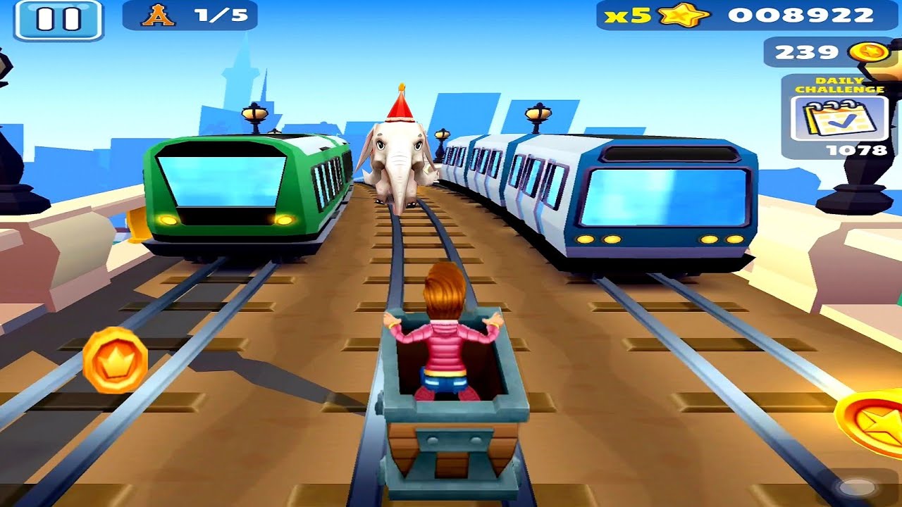 Rail Endless Rush - Subway Princess Runner Game - Best Android/iOS ...