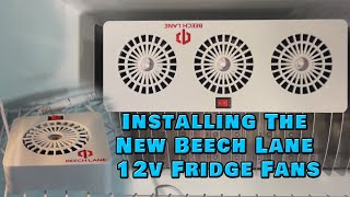 Installing The New Beech Lane 12v Fridge Fans by Airstream Nerds 5,100 views 1 year ago 4 minutes, 21 seconds