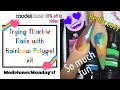 How to do| MARBLE NAILS WITH POLYGEL| Modelones rainbow Polygel kit|Polygel nails|Best Polygel kits