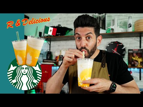 STARBUCKS MEXICO Has This Refreshing Mango Drink! | R & Delicious