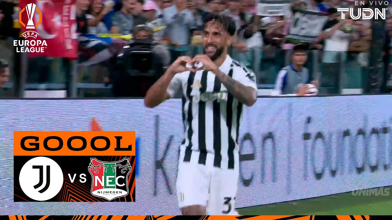 ¡GOOL DE LA JUVE! Juventus vs NEC | UEFA Europa League - Fase de Liga Fase de Liga | TUDN