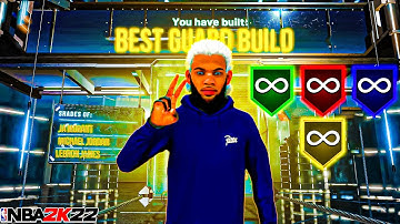 My *NEW* GAME BREAKING GUARD build might just BREAK NBA 2K22...