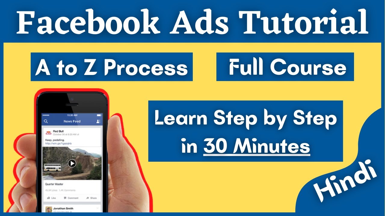 Facebook Ads Tutorial for Beginners Step by Step in Hindi | Free ...