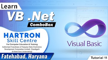 VB.Net | Tutorial 11 | ComboBox | HARTRON SKILL CENTRE FATEHABAD