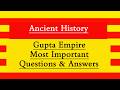 Gupta Empire MCQs l MCQs on Gupta Empire
