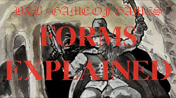 The Forms Explained - B&B Game of Games