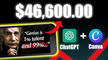 How To Make Passive Income With FACELESS AI Automated Youtube Channel Using ChatGPT ($46,600/Month)