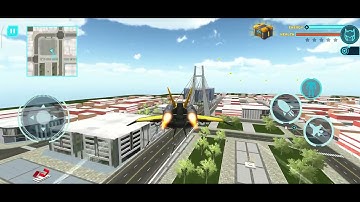 flying police robot game | new robot gamenew robot car game robot car game new update