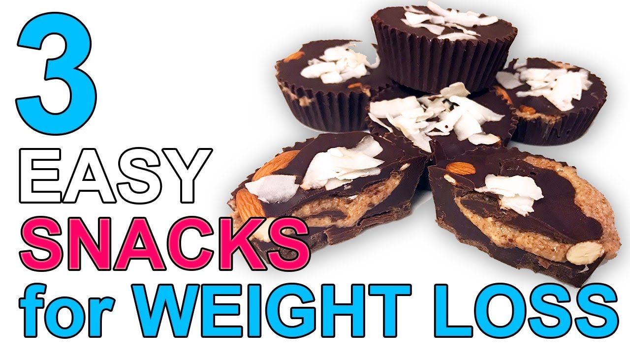 3 Easy Snacks for Weight loss - YouTube