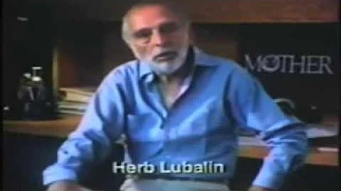 Herb Lubalin talks about creating his PBS logo