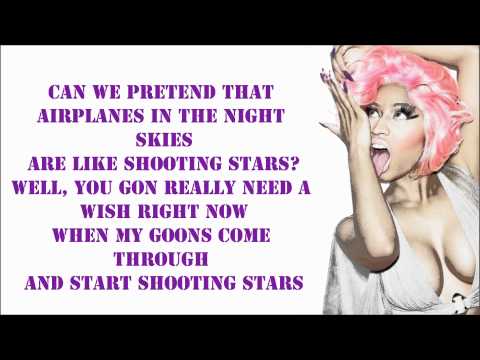 B.O.B. - Out Of My Mind (Feat. Nicki Minaj) Lyrics Video - Nicki's Verse