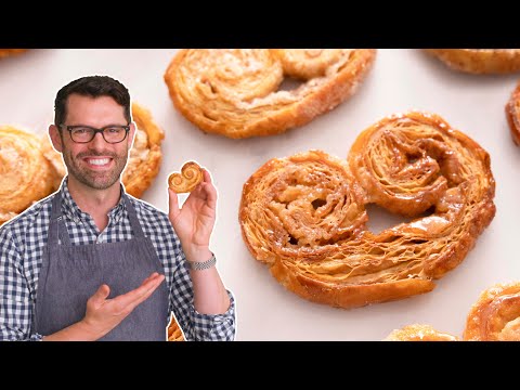 How to make Palmiers  Only TWO Ingredients!!