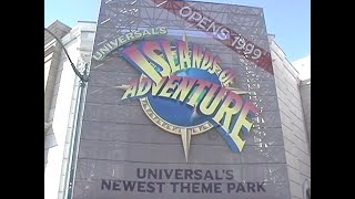 Universal Orlando ISLANDS OF ADVENTURE Preview Center 1997