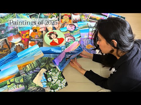 Everything I painted in 2026 🤍