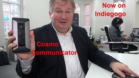 $549 Cosmo Communicator interview, now on Indiegogo