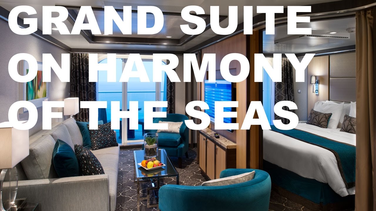 Symphony of the Seas | Grand Suite - 1 Bedroom Tour & Review 4K | Royal  Caribbean Cruise Line - YouTube
