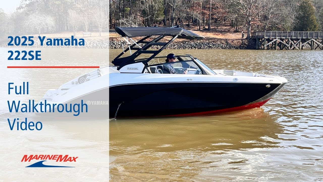 2025 Yamaha 222SE | Available Now at MarineMax Lake Wylie - YouTube