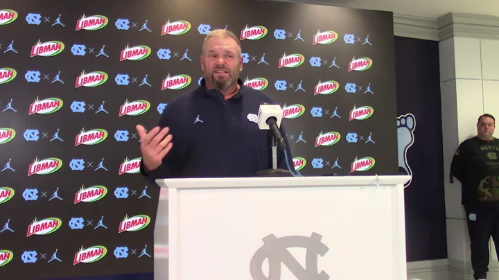 New UNC Offensive Line Coach Randy Clements Introd...