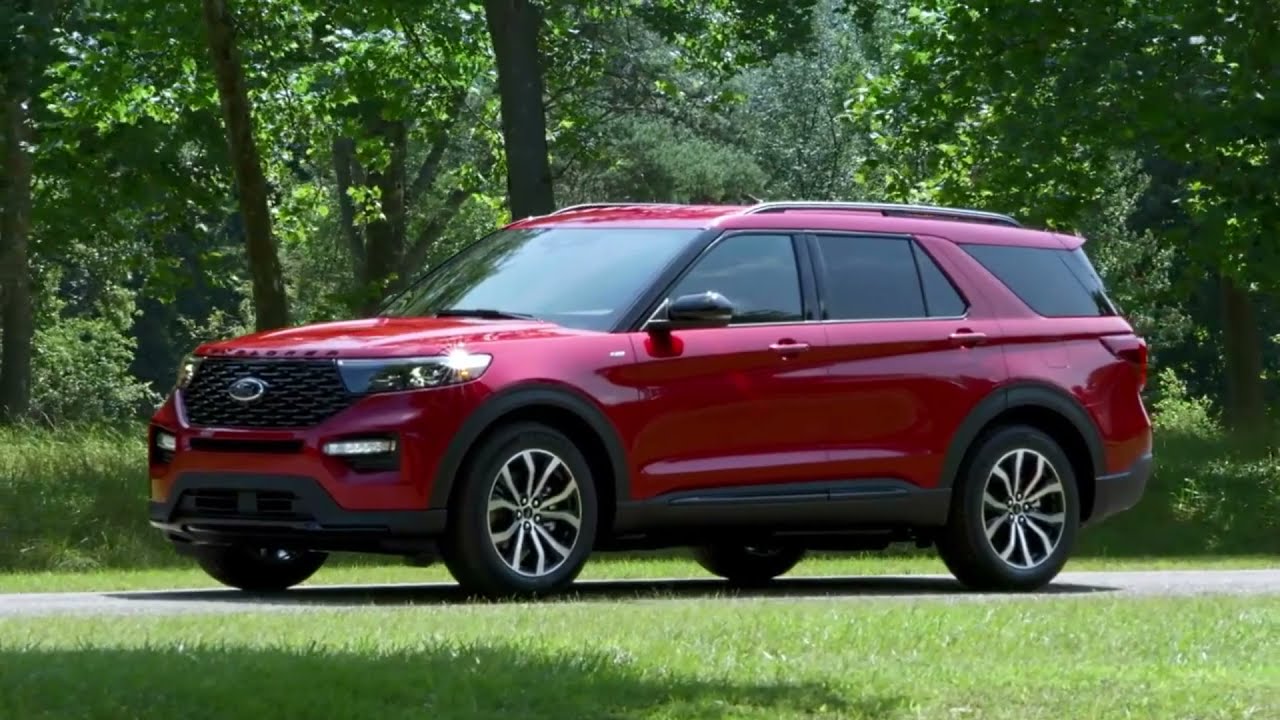 Ford Explorer 2022 мощный семейный внедорожник! ST линия
