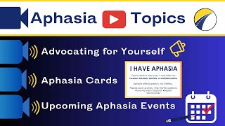 Aphasia Tips: How to Advocate for Yourself / ARC's Aphasia Matters #17 42724