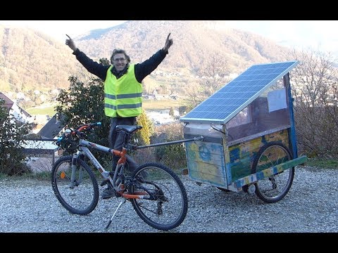 Vélo électrique Solaire - Transport gratuit